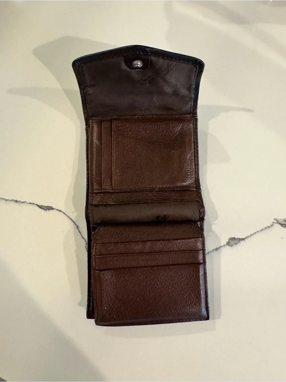 Fossil Dark Brown Leather Wallet